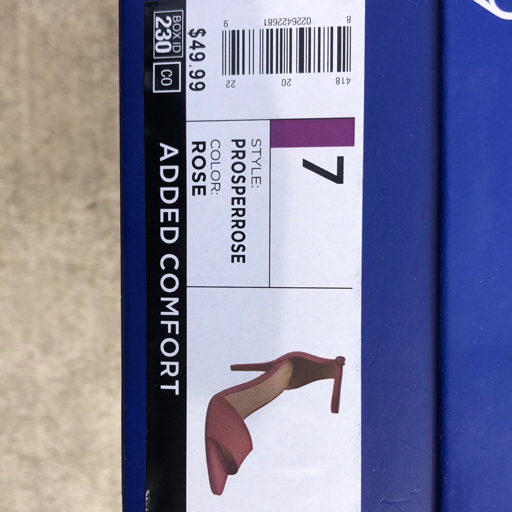 Women’s heel sandal - dusty pink